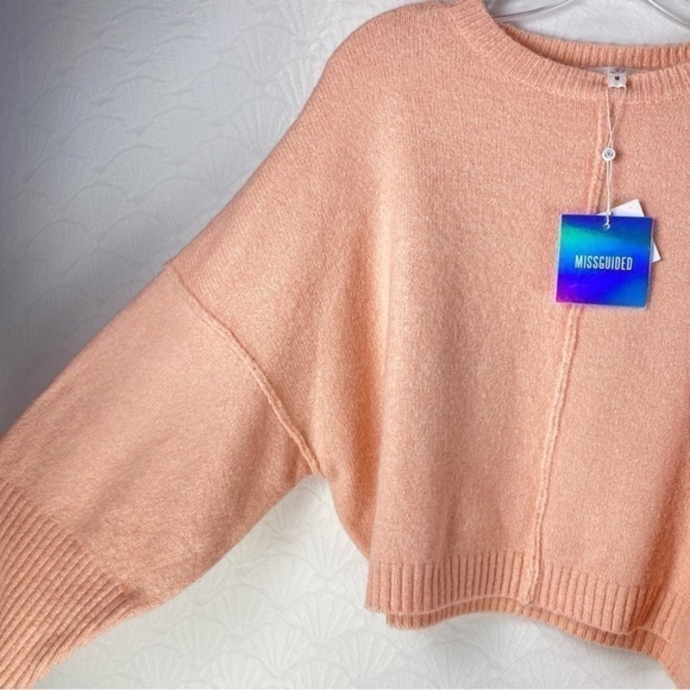 Missguided Cropped Basic Knitted Jumper Sweater S… - image 3